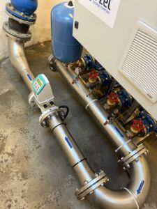 hydroforowy AZH w modernizacji ZWiK z przepływomierzem elektromagnetycznym Siemens